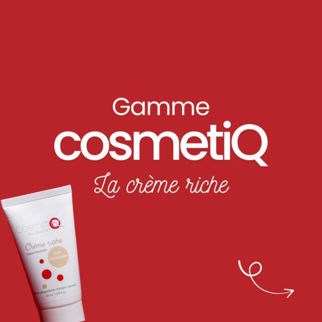 💧 Notre produit chouchou du mois : la crème riche CosmetiQ ! 

Besoin d’une dose de confort pour votre peau ? Ce mois-ci, on craque pour la crème riche CosmetiQ, parfaite pour nourrir en profondeur et retrouver une peau douce, souple et lumineuse.

🌿 Composée à 99,1 % d’actifs d’origine naturelle
💖 Enrichie en acide hyaluronique, huile de jojoba, beurre de karité et jus d’aloe vera pour une hydratation intense
🇫🇷 Fabriquée en France, avec une texture onctueuse qui fond sur la peau

Idéale pour les peaux sèches ou en manque d’éclat, elle est le geste cocooning à adopter matin et soir 🧴

📍 Disponibles en exclusivité dans votre institut Quick Épil’ !

#CosmetiQ #QuickEpil #PeauDouce #Hydratation #CremeRiche #CremeVisage #CremeNourissante #RoutineBeauté